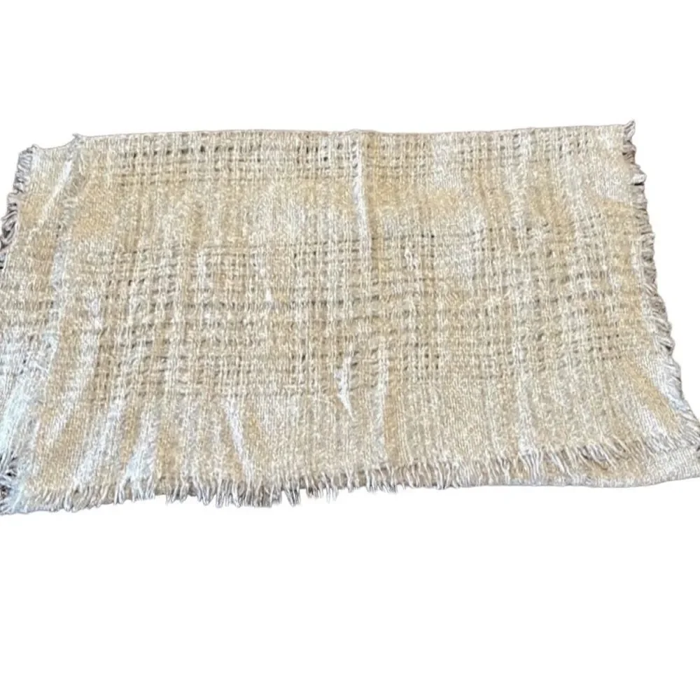 Target- Grey Open Knit Blanket Scarf Shawl